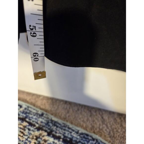 Alex Evenings Embellished Faux Wrap Maxi Gown Black Sz 24 Womens Slit Keyhole - Picture 12 of 12